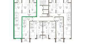 3-к квартира, вторичка, 101м2, 9/9 этаж
