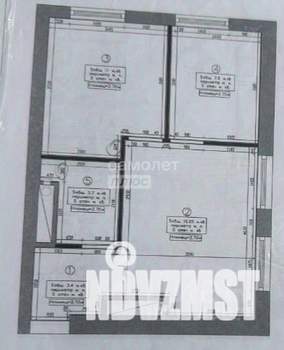 2-к квартира, вторичка, 44м2, 20/44 этаж