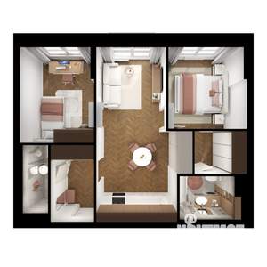 2-к квартира, вторичка, 60м2, 2/9 этаж