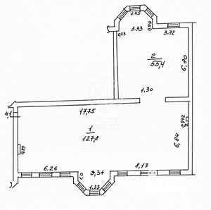 5-к квартира, вторичка, 183м2, 2/6 этаж