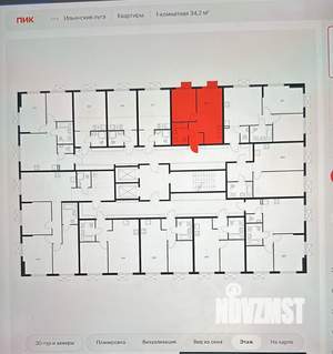 2-к квартира, вторичка, 35257м2, 6/10 этаж