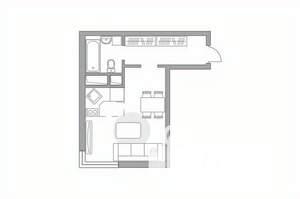 Студия квартира, вторичка, 25м2, 17/25 этаж