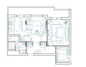 2-к квартира, вторичка, 65м2, 5/6 этаж