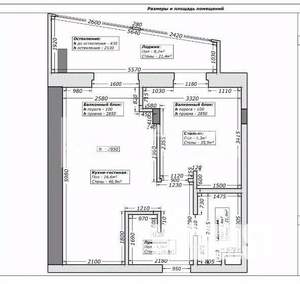2-к квартира, вторичка, 42м2, 2/9 этаж