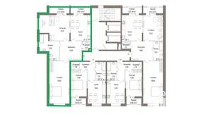 2-к квартира, вторичка, 102м2, 6/10 этаж