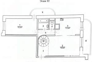 5-к квартира, вторичка, 105м2, 12/12 этаж