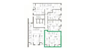 3-к квартира, вторичка, 91м2, 5/9 этаж