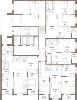 1-к квартира, вторичка, 54м2, 1/9 этаж