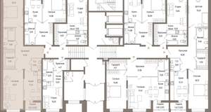 2-к квартира, вторичка, 76м2, 1/9 этаж