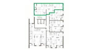 2-к квартира, вторичка, 96м2, 5/9 этаж
