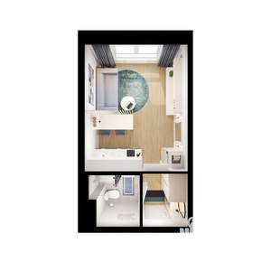 Студия квартира, вторичка, 20м2, 5/9 этаж