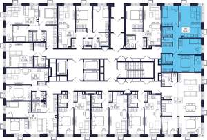 3-к квартира, вторичка, 77м2, 2/28 этаж
