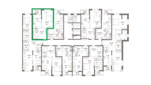 1-к квартира, вторичка, 48м2, 3/9 этаж