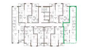2-к квартира, вторичка, 76м2, 3/9 этаж