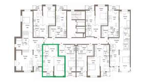 1-к квартира, вторичка, 47м2, 6/10 этаж