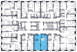 1-к квартира, вторичка, 44м2, 5/28 этаж