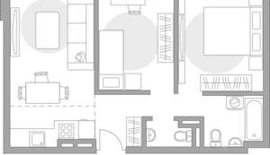 3-к квартира, строящийся дом, 51м2, 4/5 этаж