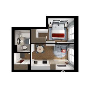 1-к квартира, вторичка, 32м2, 4/9 этаж