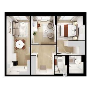 2-к квартира, вторичка, 62м2, 4/9 этаж