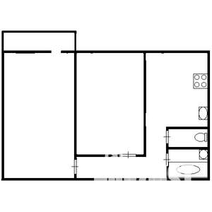 2-к квартира, вторичка, 65м2, 6/6 этаж