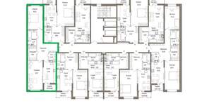 2-к квартира, вторичка, 76м2, 9/9 этаж