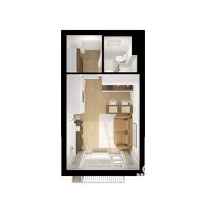 Студия квартира, вторичка, 21м2, 7/9 этаж