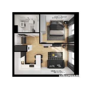 1-к квартира, вторичка, 36м2, 4/9 этаж