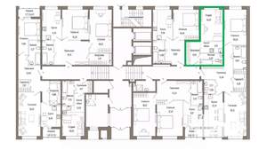 Студия квартира, вторичка, 30м2, 1/10 этаж