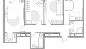 4-к квартира, строящийся дом, 73м2, 3/14 этаж