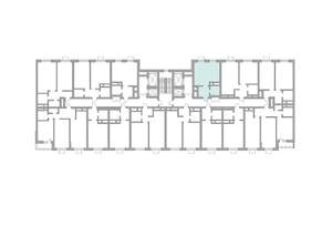 Студия квартира, вторичка, 26м2, 15/24 этаж