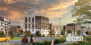 3-к квартира, строящийся дом, 52м2, 2/6 этаж