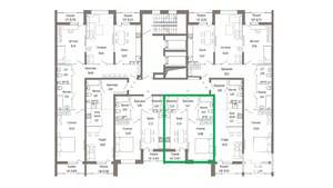 1-к квартира, вторичка, 41м2, 4/9 этаж