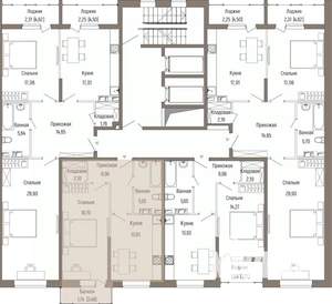 1-к квартира, вторичка, 49м2, 4/9 этаж