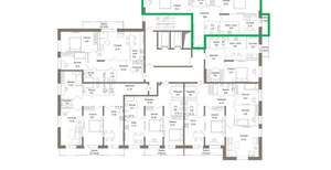 2-к квартира, вторичка, 88м2, 6/9 этаж