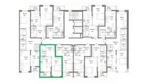 1-к квартира, вторичка, 47м2, 4/9 этаж