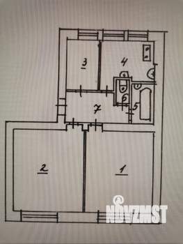 3-к квартира, вторичка, 72м2, 2/5 этаж