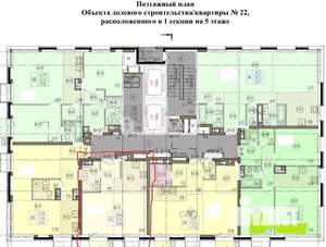 1-к квартира, вторичка, 36м2, 5/25 этаж
