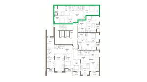 2-к квартира, вторичка, 96м2, 5/9 этаж