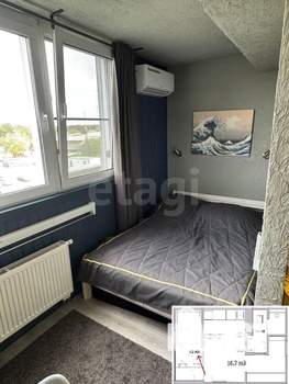 Студия квартира, вторичка, 29м2, 5/17 этаж