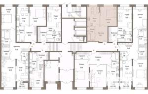 1-к квартира, вторичка, 40м2, 1/9 этаж