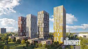 1-к квартира, строящийся дом, 63м2, 7/28 этаж