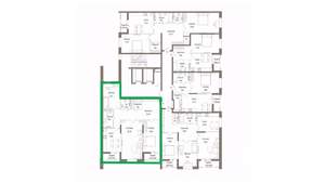 3-к квартира, вторичка, 111м2, 6/9 этаж