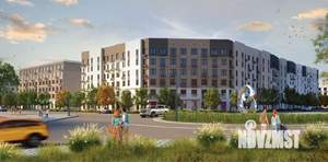 3-к квартира, строящийся дом, 54м2, 6/6 этаж