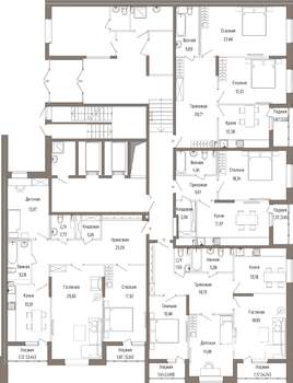 1-к квартира, вторичка, 52м2, 1/9 этаж