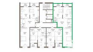 2-к квартира, вторичка, 90м2, 7/9 этаж