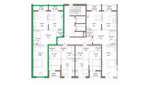 2-к квартира, вторичка, 90м2, 6/9 этаж