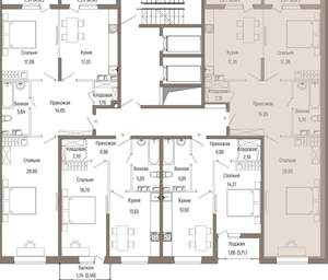 2-к квартира, вторичка, 90м2, 5/9 этаж