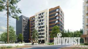2-к квартира, строящийся дом, 50м2, 5/9 этаж