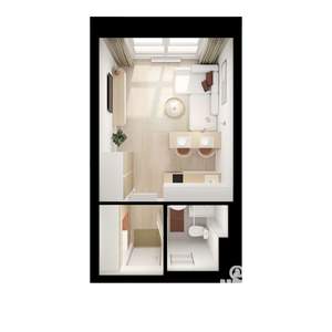 Студия квартира, вторичка, 20м2, 9/9 этаж