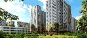 Студия квартира, строящийся дом, 24м2, 11/22 этаж